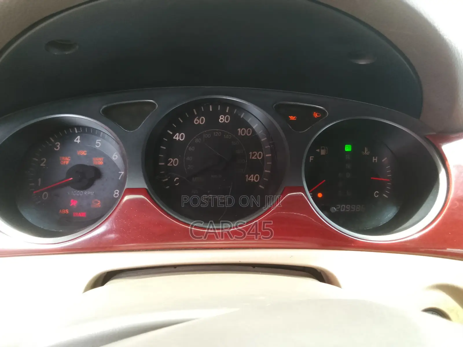 Lexus ES 2003 Burgandy