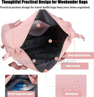 Gym Bag With Space