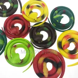 Realistic Simulation Fake Snake Rubber Toy Prank Party Joke Halloween