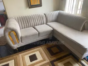 L-Shaped Sofa With Single Seater