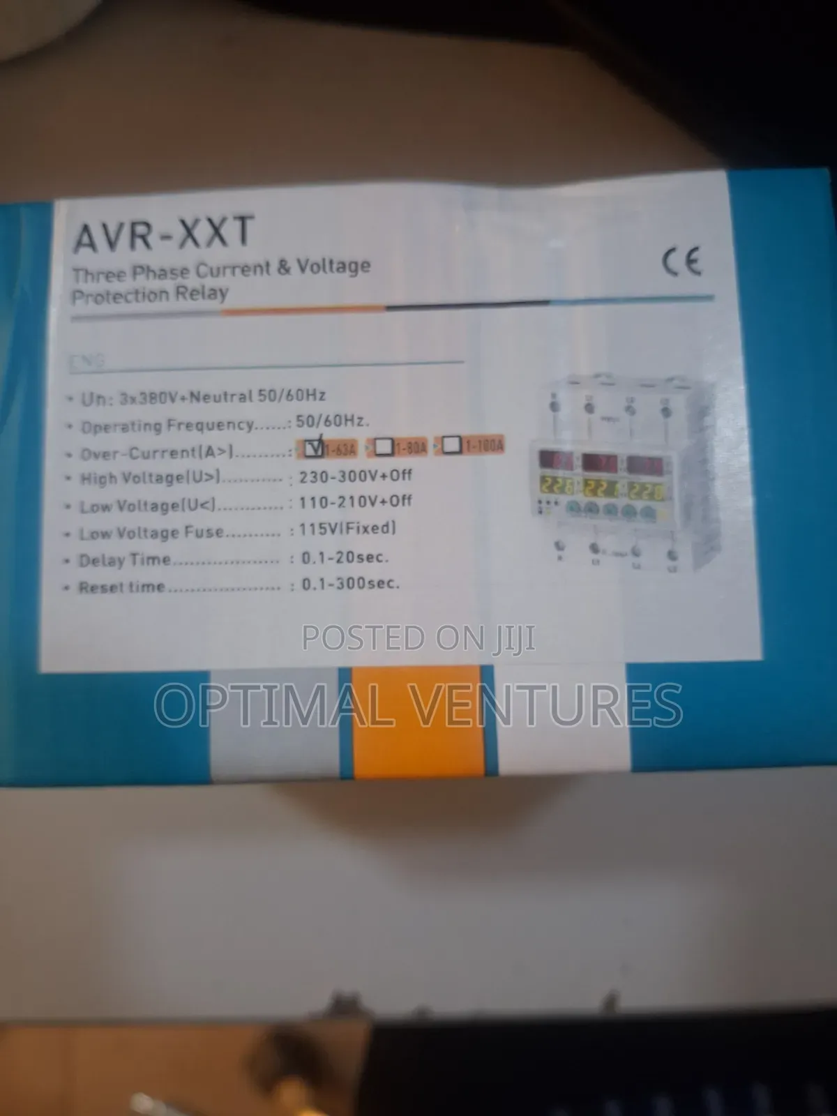Three Phase Voltage Protector (63A)