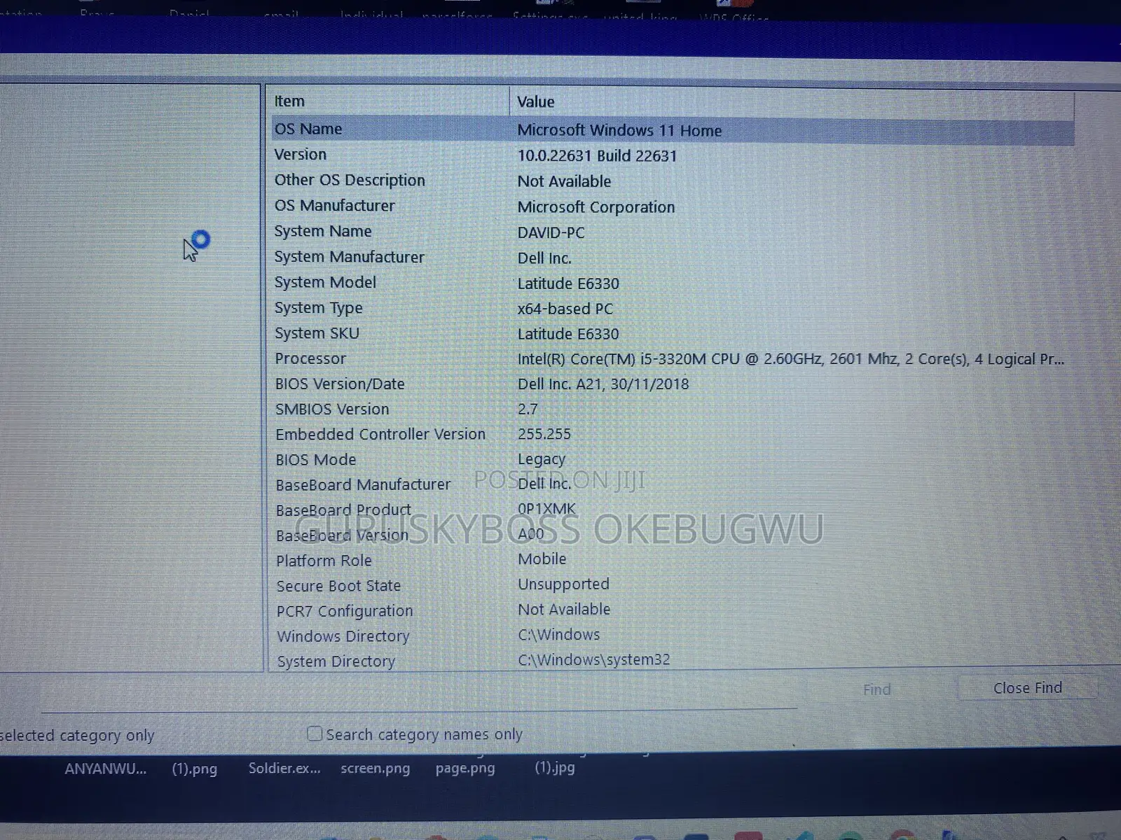 Laptop Dell Latitude E6330 8GB Intel Core i5 HDD 500GB