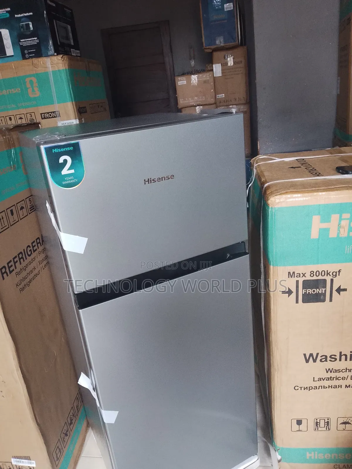 Hisense 124L Fridge With 2 Doors– Compact Size, Excellent Performance