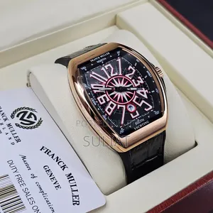 *Franck Muller Leather Watch*
Automatic*