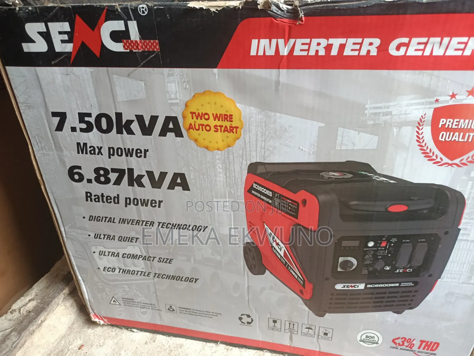 Senci Inverter Petrol Generator