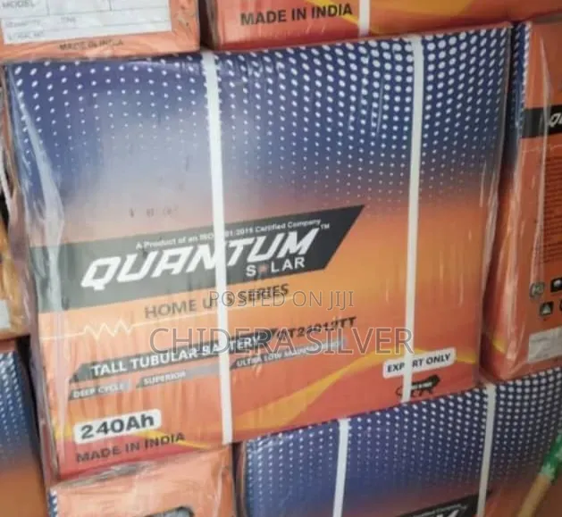 Quantum 240ah Tubular Battery