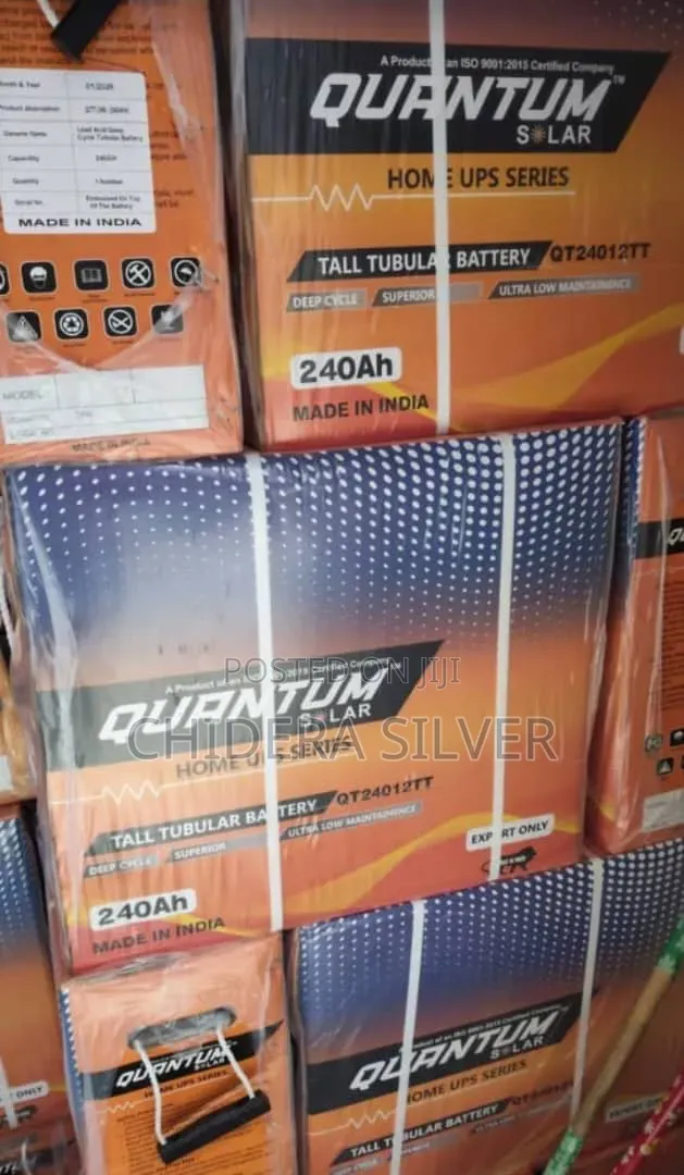 Quantum 240ah Tubular Battery