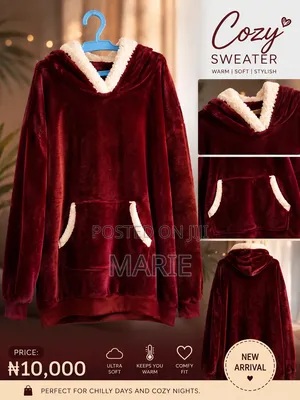 Cozy Red Sweater