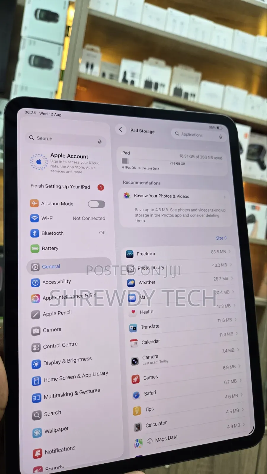 Apple iPad Pro 11 (2024) 256 GB Gray