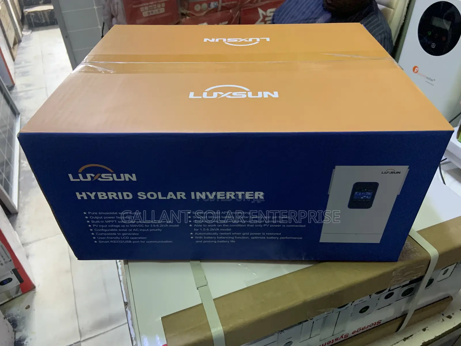 Luxsun Hybrid Solar Inverter 1.2kva 12v