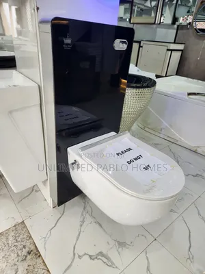 Glass Concealed Wall-Hung Water Closet Set W/C