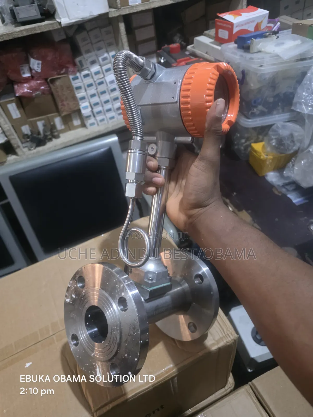 Vortex Flange Digital Flow Meter Dn50 Dn80 Dn40