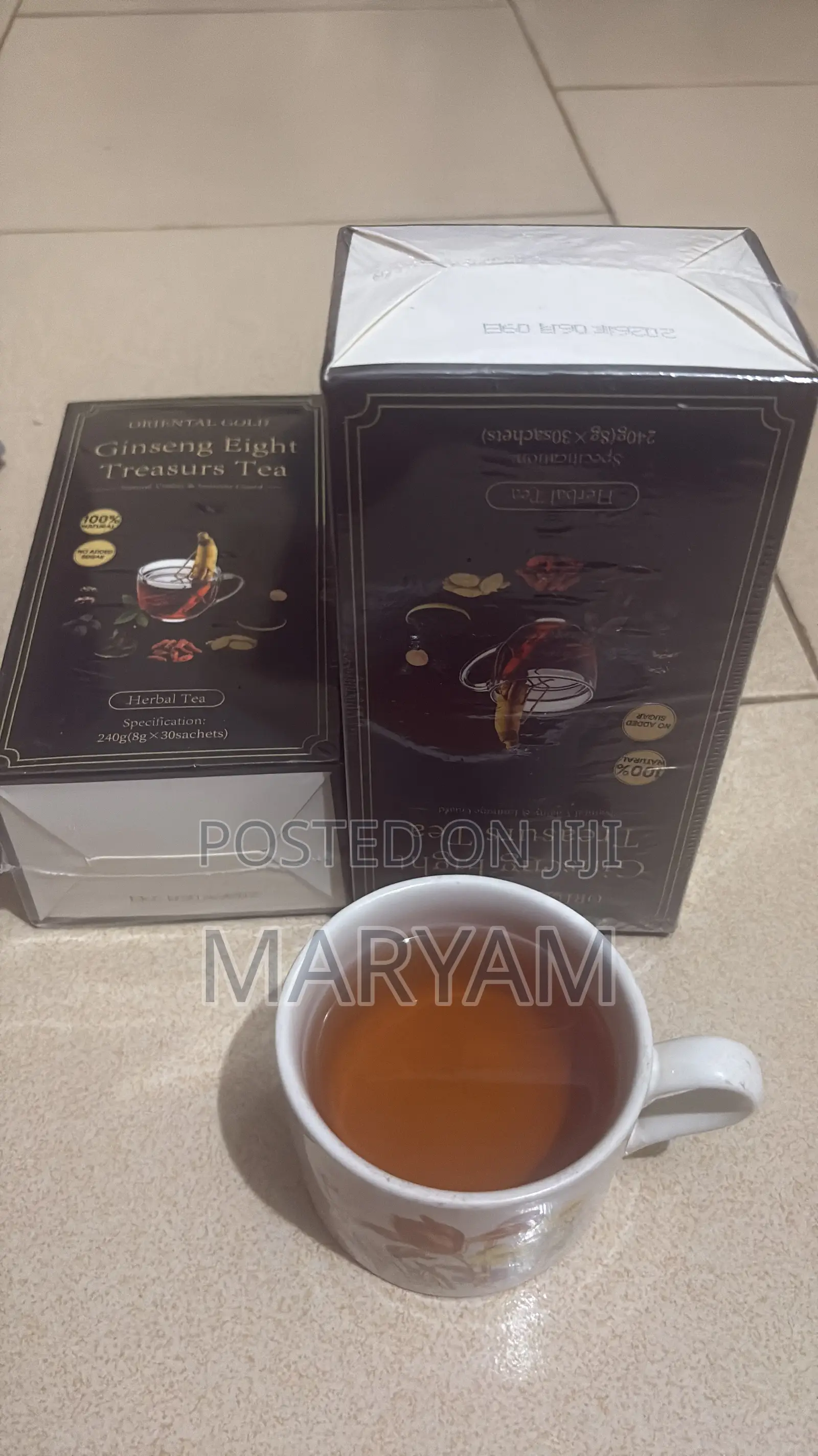 Gingsen Eight Treasure Chines Tea