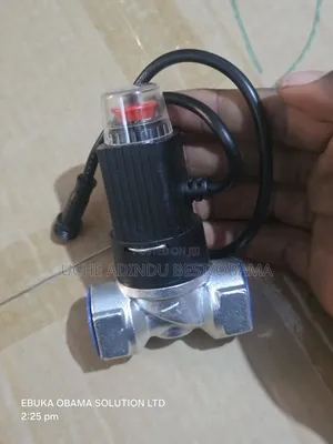Solenoid Valve With Red Bolt