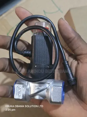Solenoid Valve With Red Bolt