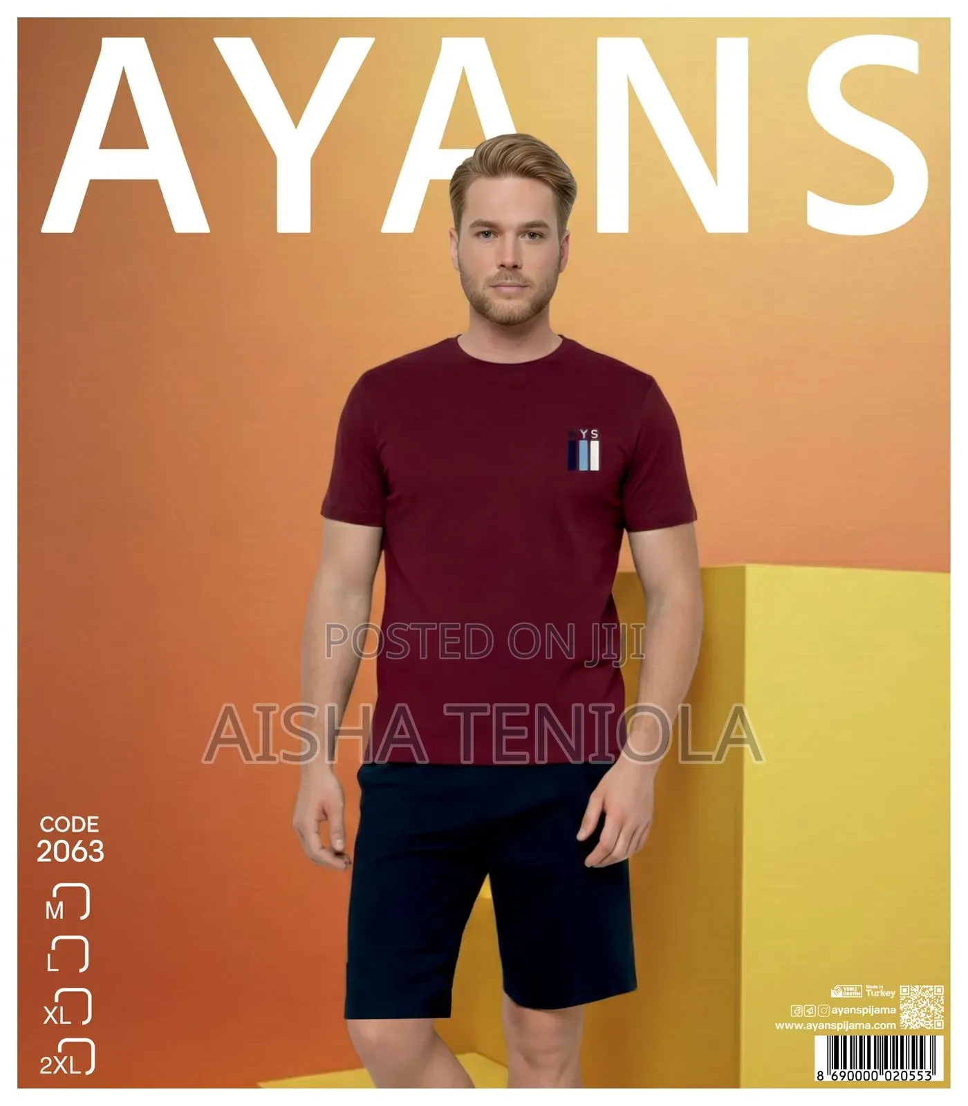 Men Pyjamas Short Nika
