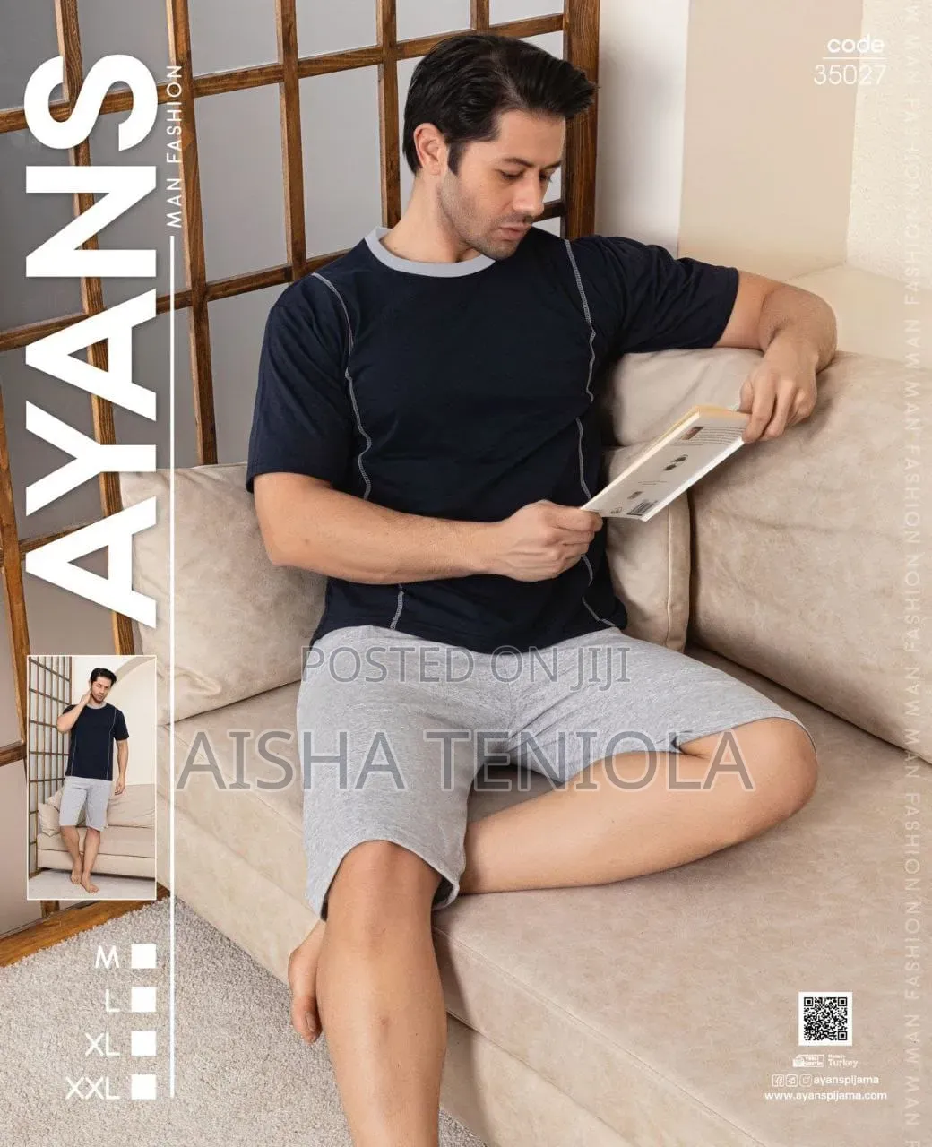Men Pyjamas Short Nika