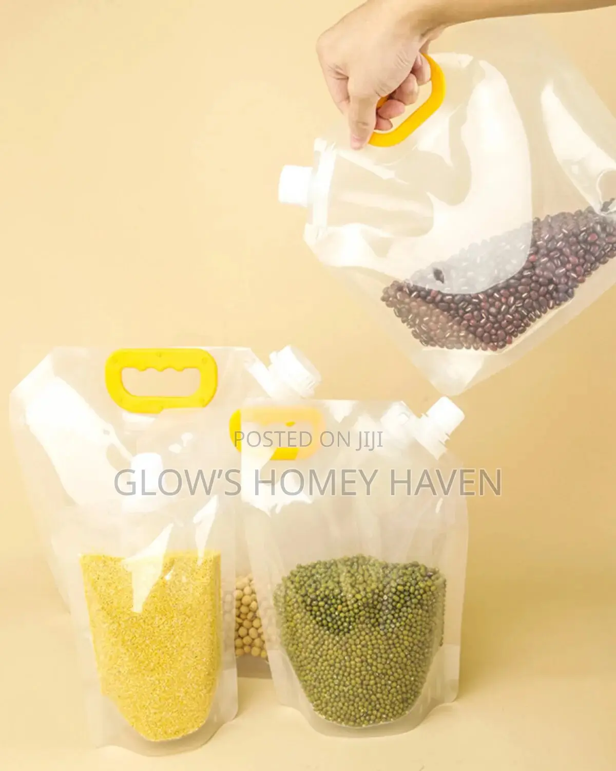 5kg Transparent Grain Storage