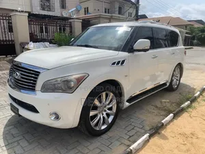 Infiniti QX80 2014 White