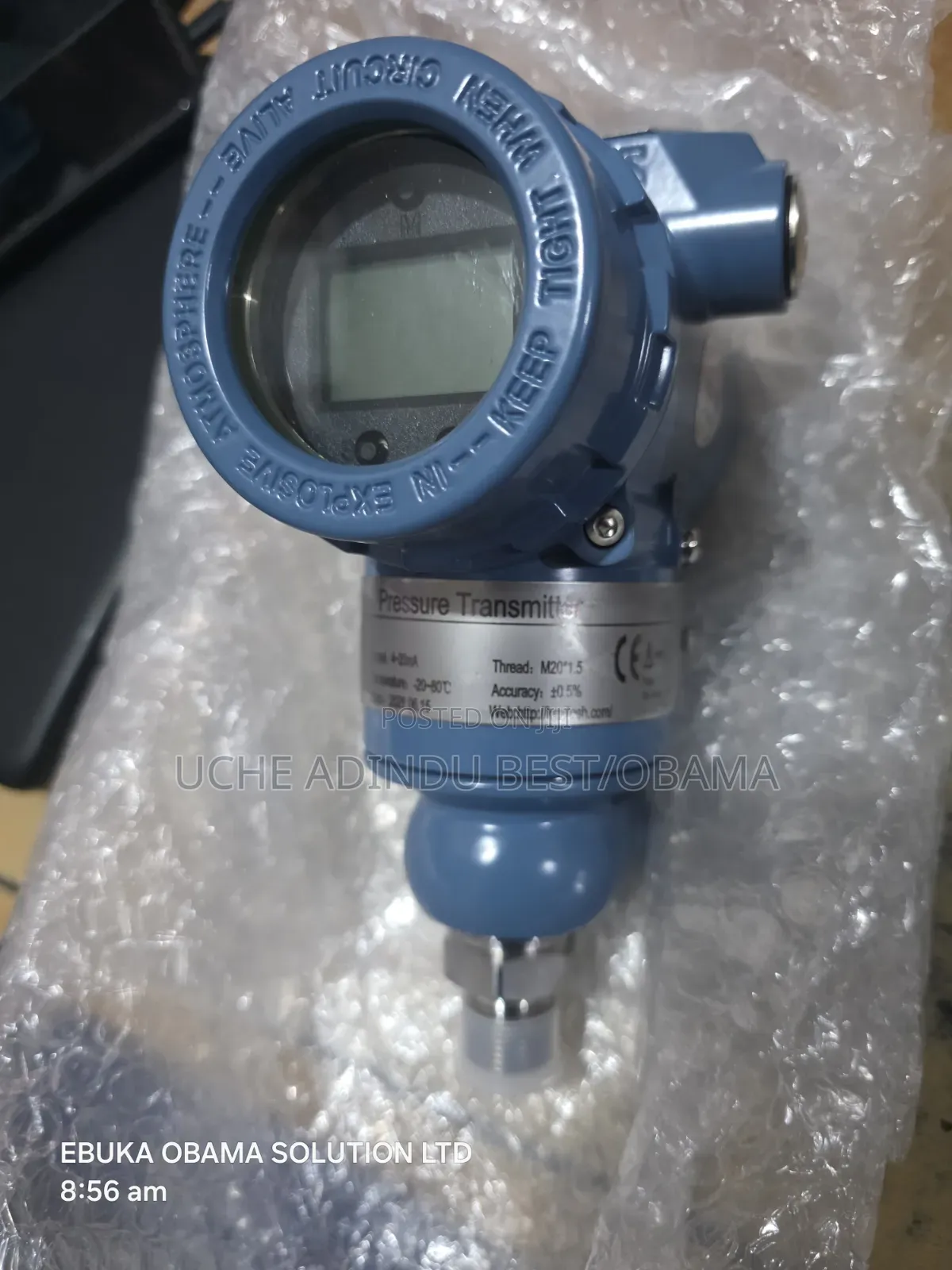 Pressure Transmitter Digtal Hart 4-20ma