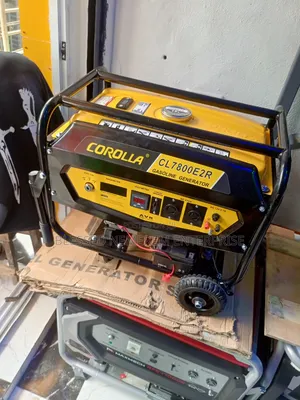 This Is Corolla Remote Control Petrol Gen 100% Copper Coil 4.5kva
