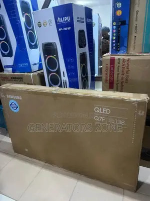 Large Samsung Q7F 55 Inches QLED Smart Television