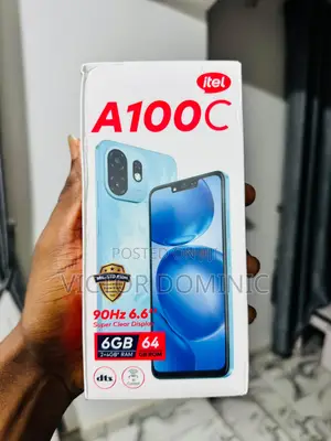 New Itel A100C 128 GB Blue