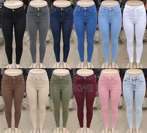Women’s Quality Skinny Jeans – Different Colours Sizes