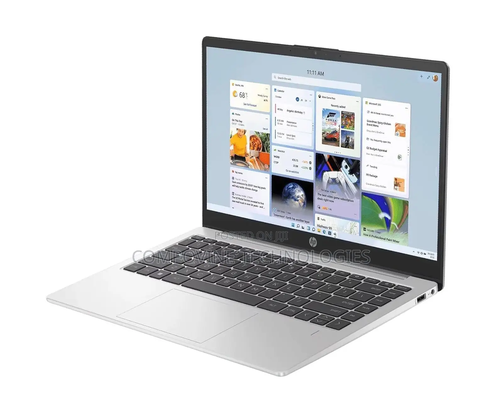 New Laptop HP 240 8GB Intel Core 3 SSD 512GB