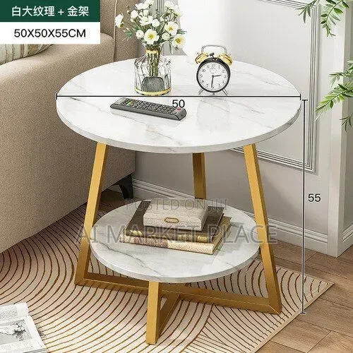 Mable Metal Frame Side Table