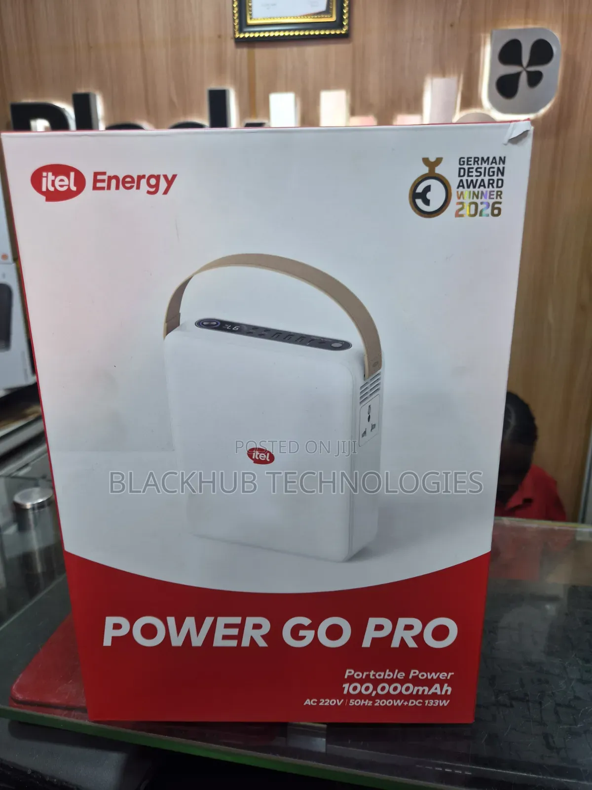 Itel Power Go Pro Iess-320act 100000mah With AC Output