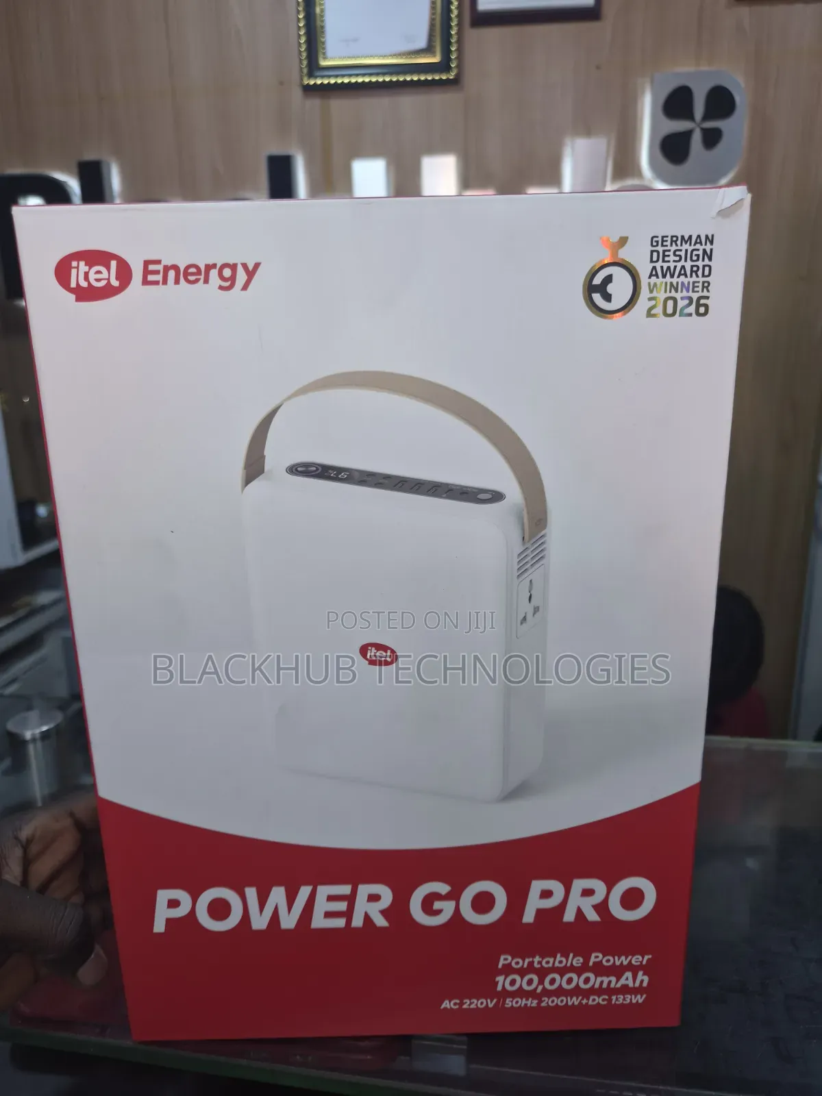 Itel Power Go Pro Iess-320act 100000mah With AC Output