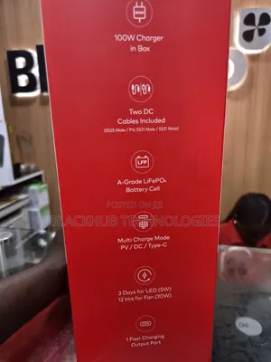 Itel Power Go Pro Iess-320act 100000mah With AC Output