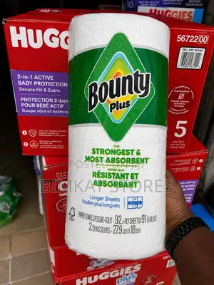 Bounty Plus 2 Ply Kitchen Paper Towel Tissue