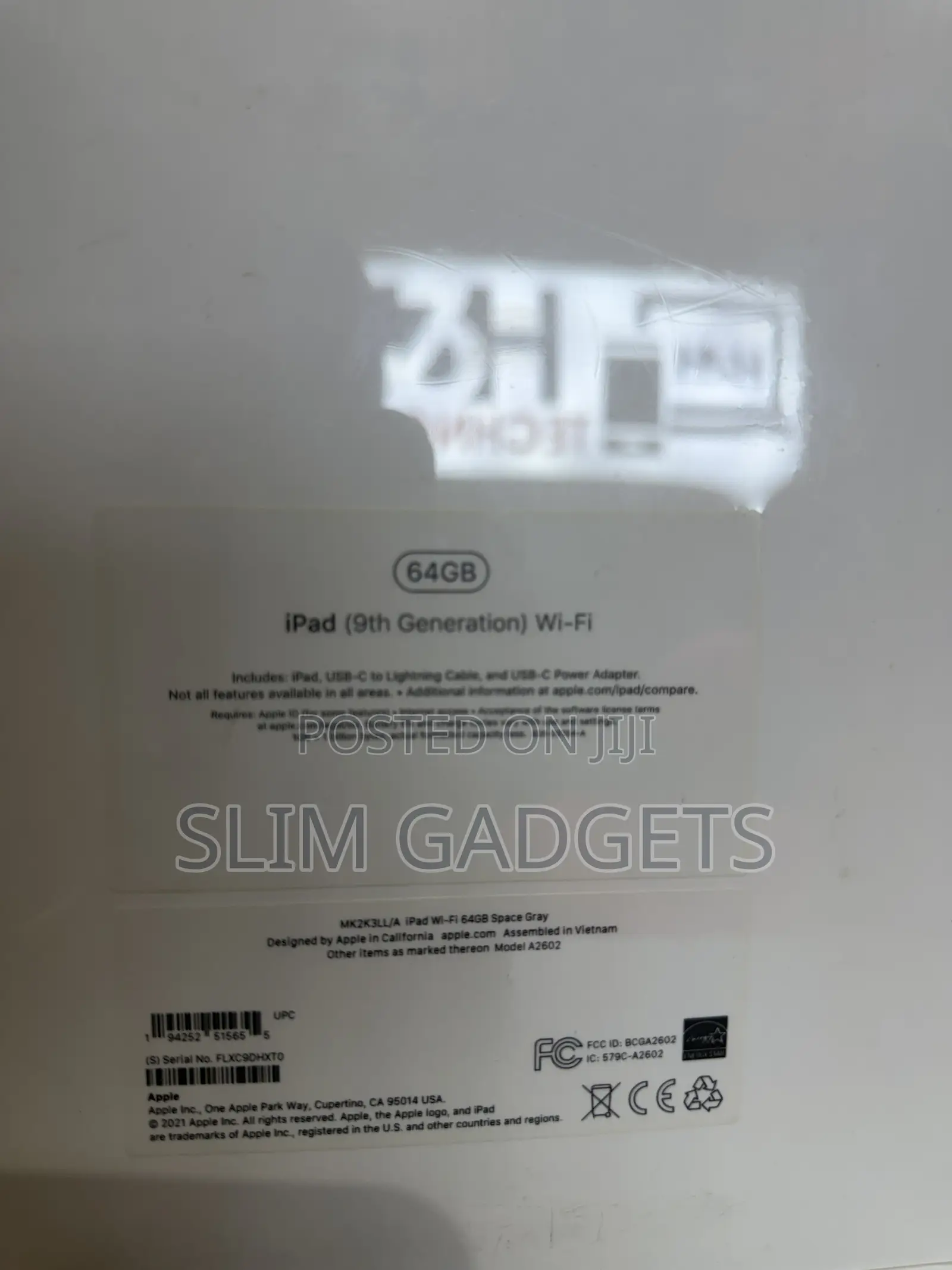 New Apple iPad (2022) 64 GB Black