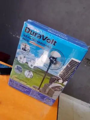 TOP QUALITY DuraVolt SRP11245 Solar Power Pack With 12V DC Fan