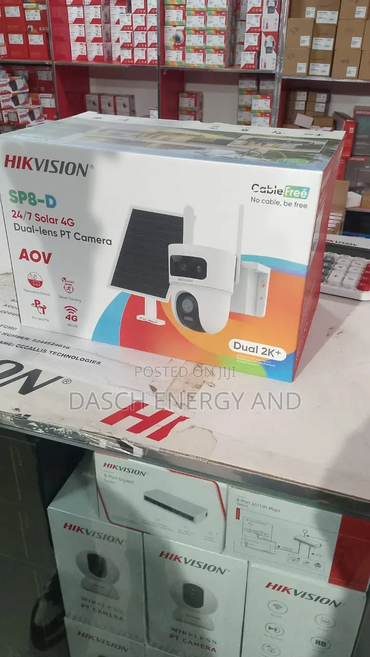 HikVision Dual-Lens PT Solar Camera
