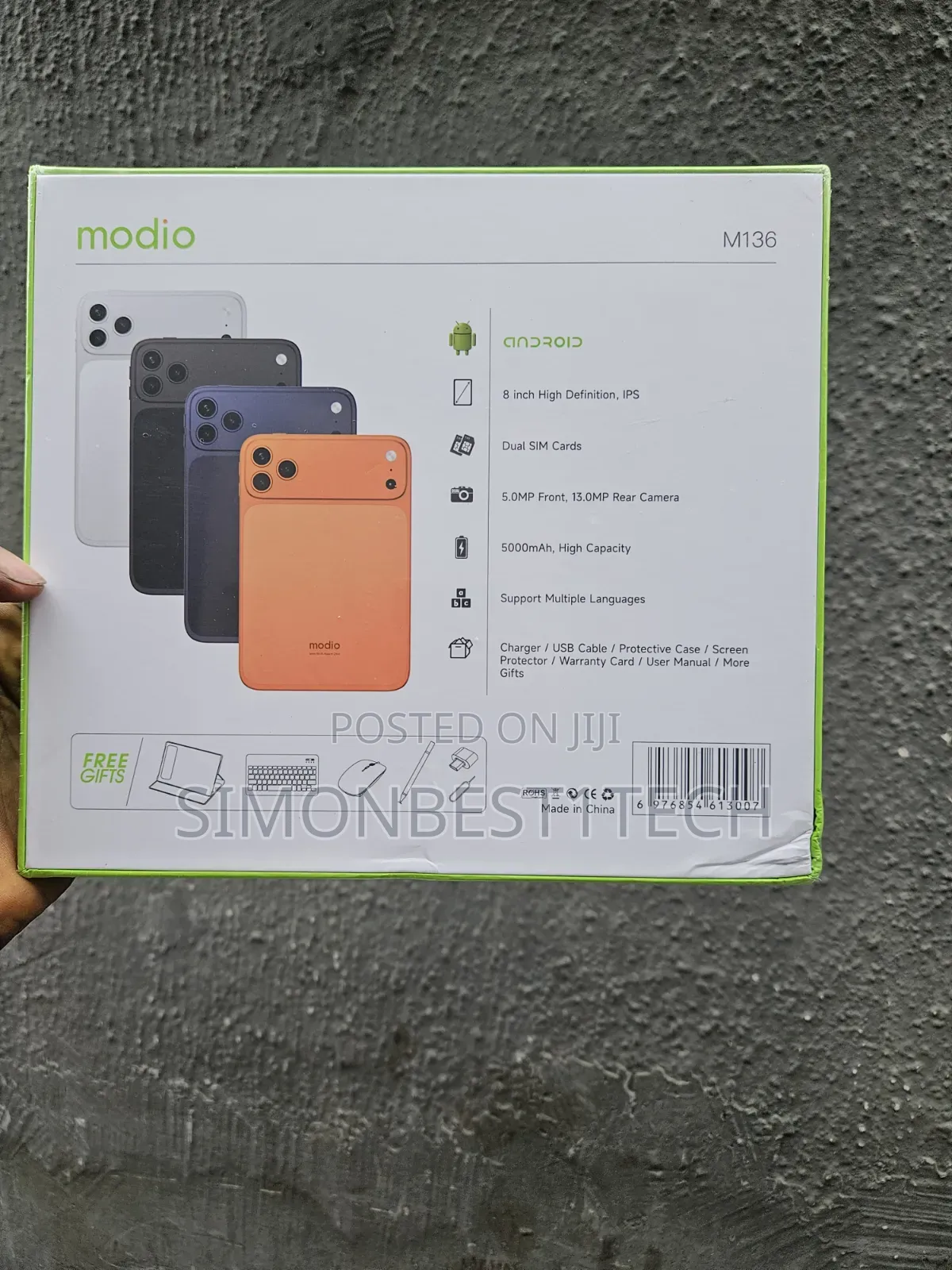 New Modio M134 512 GB Blue