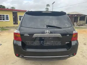 Toyota Highlander Sport 2008 Black