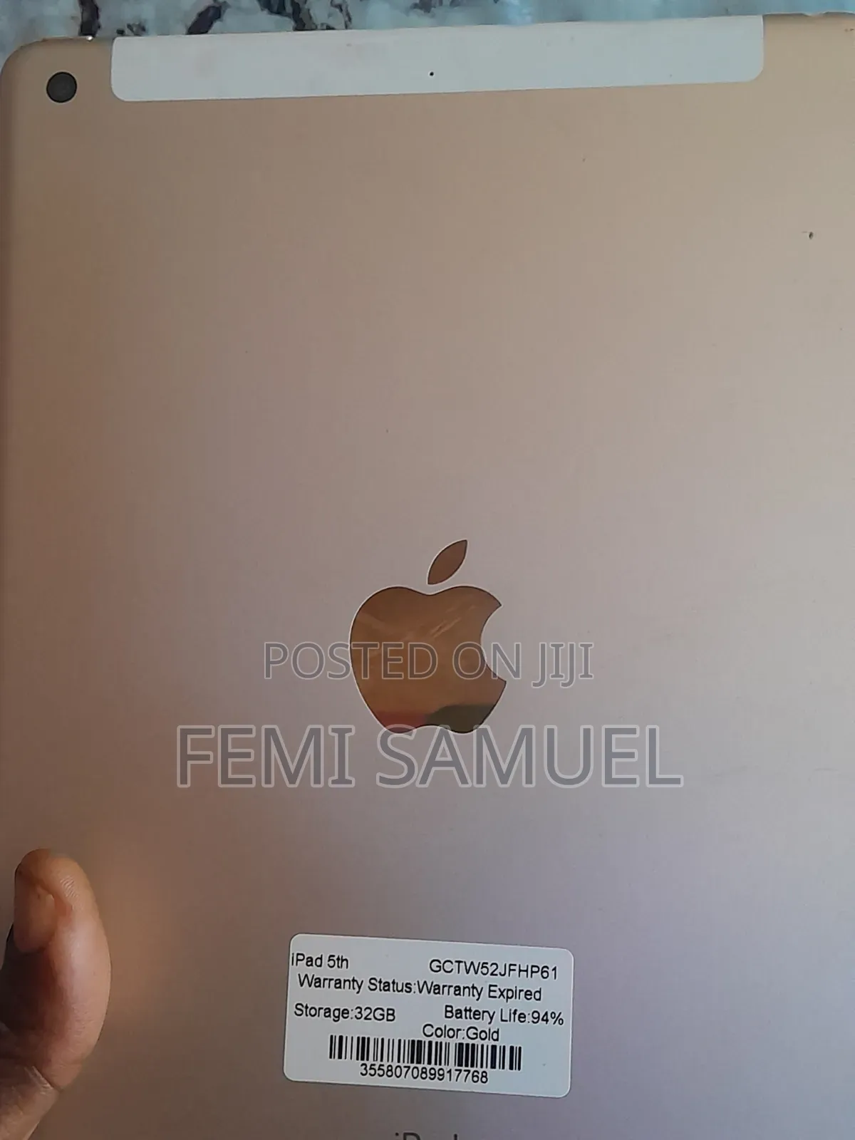 Apple iPad 5 (2022) 32 GB White