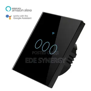 3 Gang Smart Wi-Fi Switches With Mobile App