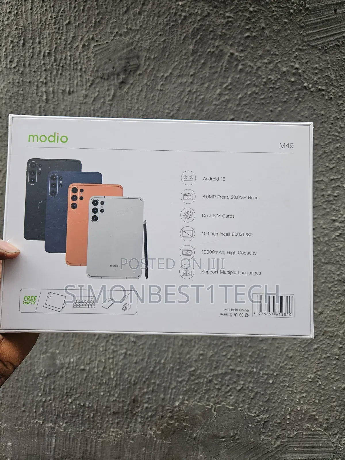 New Modio M45 512 GB Gray