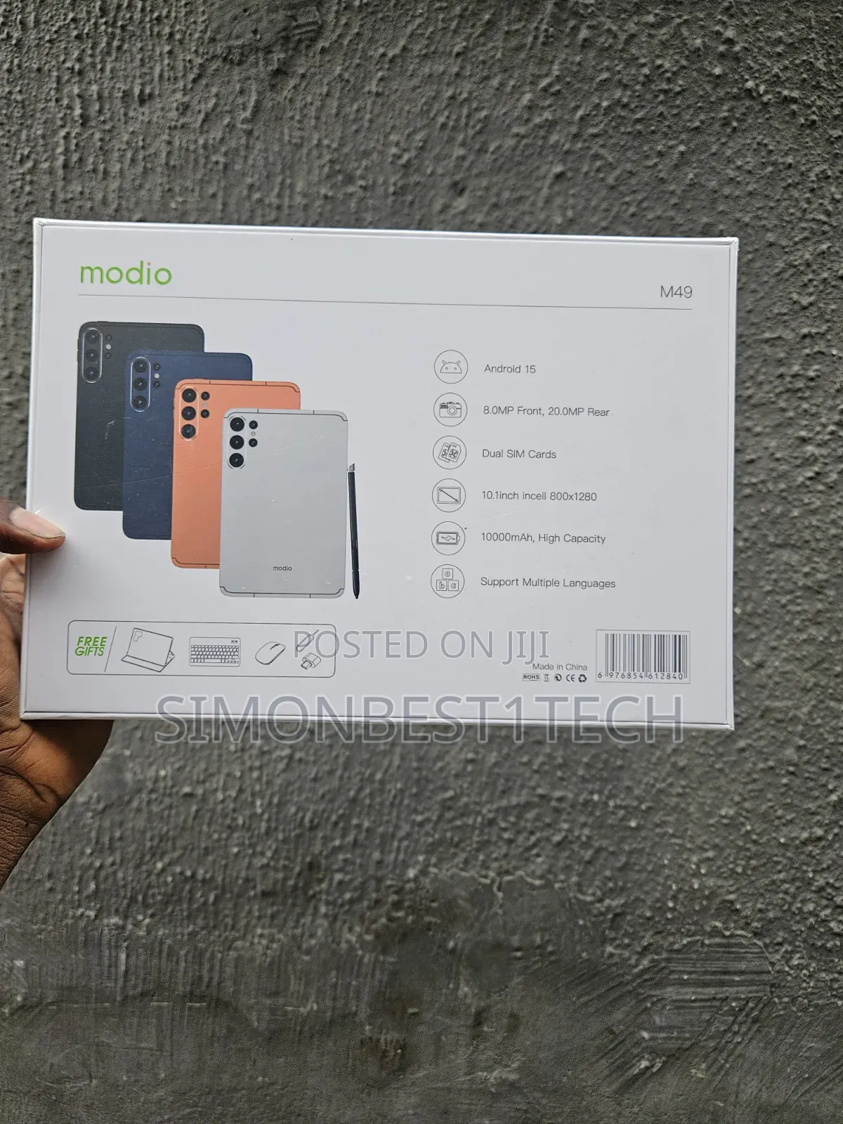 New Modio M45 512 GB Gray