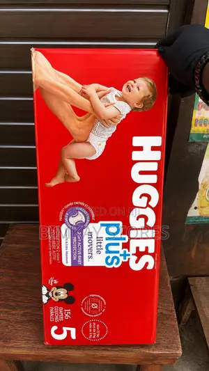 Huggies Plus Baby Diaper Size 5 156pcs.