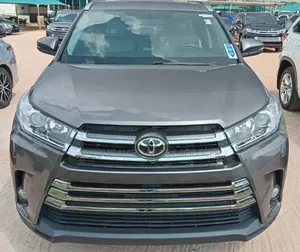 Toyota Highlander XLE 4x4 V6 (3.5L 6cyl 8A) 2018 Gray