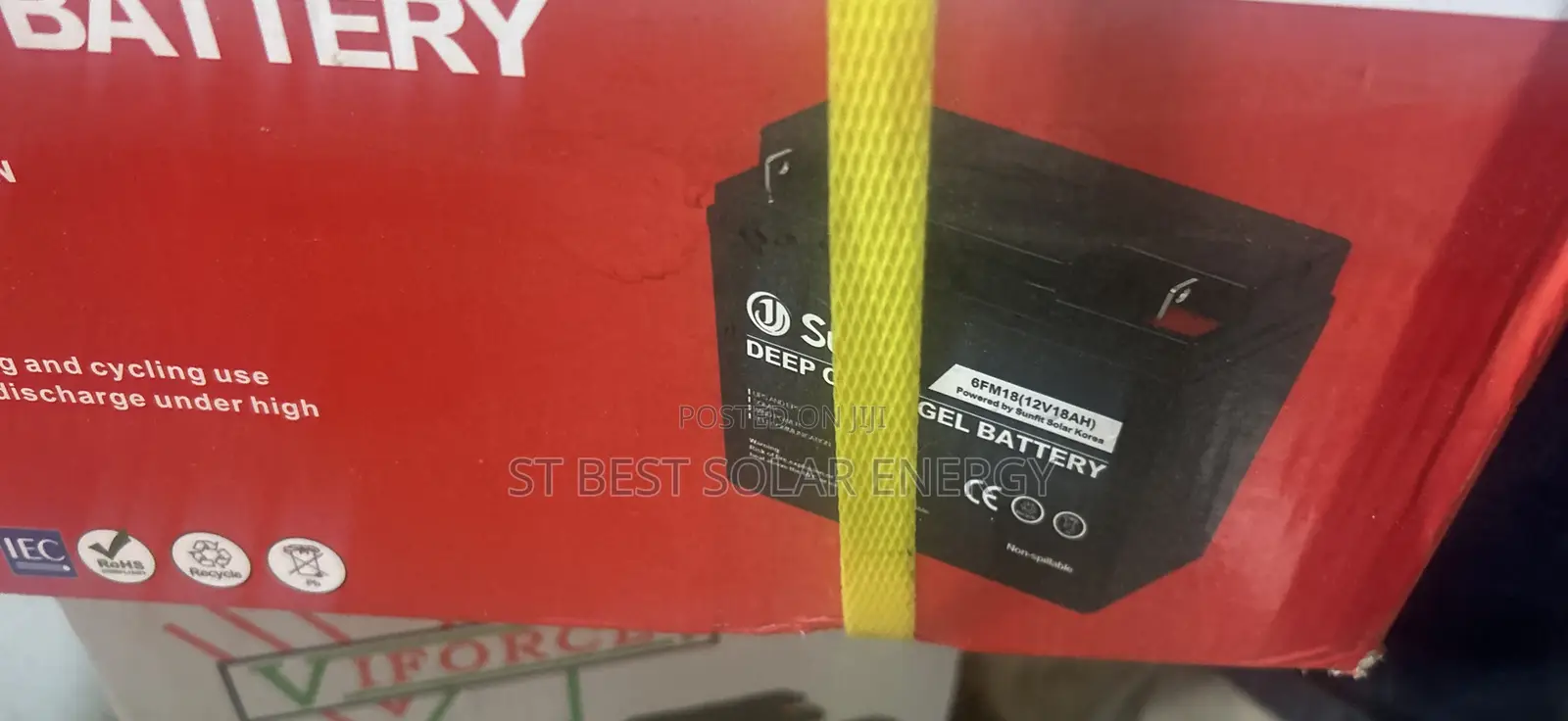 18Ah Solar Battery