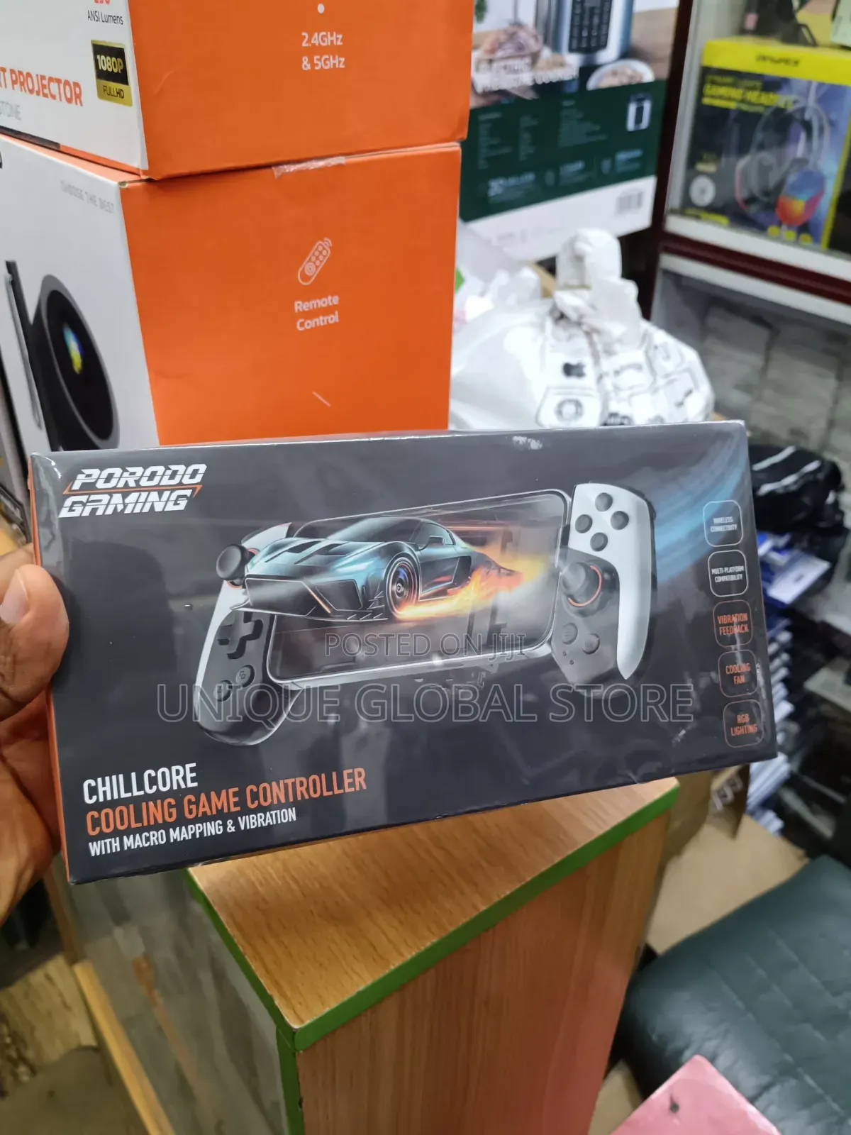 Porodo Gaming Chillcore Cooling Game Controller With Macro Mapping