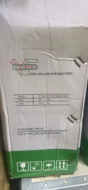 210ah Slim Gel Battery