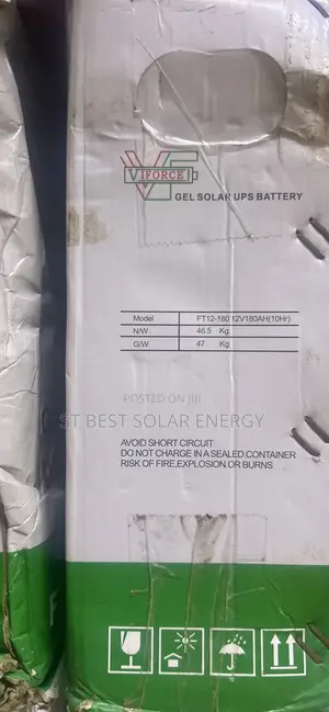 180ah Gel Solar UPS Battery