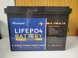 Sungene 12.8V 210Ah LiFePO4 Lithium Battery